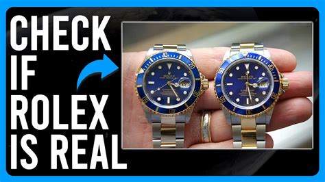 how to tell if my old rolex is real|is my rolex real.